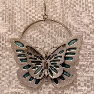 COPY - vintage butterfly silver earrings 🦋